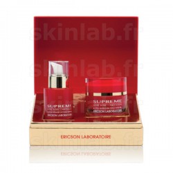 Coffret E1414 comprenant Crème Extra Nutrition RICH E296 et Super Power Lifting SERUM E297 SUPREME DHE.Age Retinox - 1 Pot 50ml 