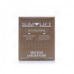 Duo de Sérum Lipo Drain et Fibro Elastic E2115 Ericson Laboratoire - Sérum drainant et liftant - 2 Flacon 30ml