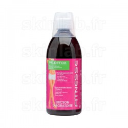 Smoothie Vegan Cocktail Détoxifiant Drainant VG.Detox FITNESSE E2386 Ericson Laboratoire - Bouteille 500ml