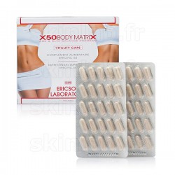 Complément alimentaire Specific X50 BODY Matrix VITALITY CAPS E2390 Ericson Laboratoire - Boîte de 50 gélules